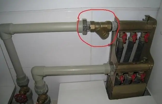 分水器上的過濾器清洗