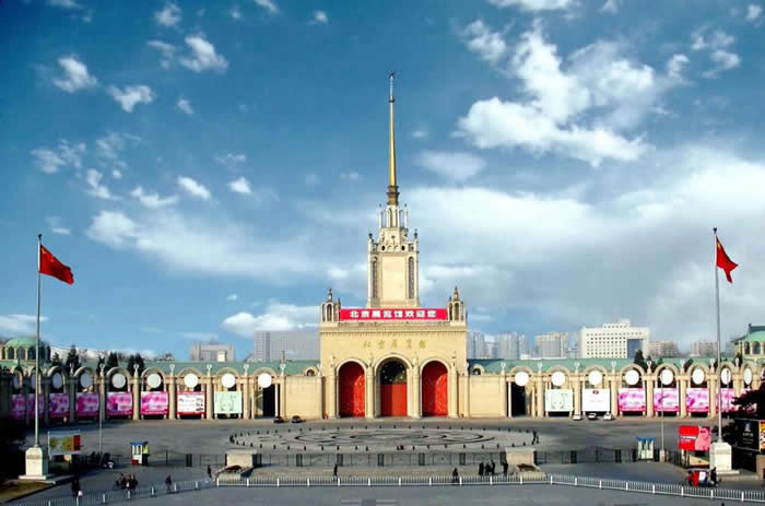 西城區(qū)展覽館附近街道和小區(qū)